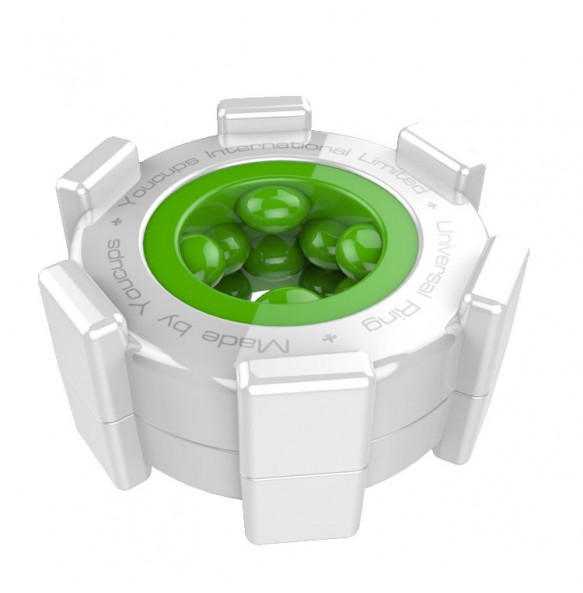 YouCups Universal Ring (Green - Internal Granules)